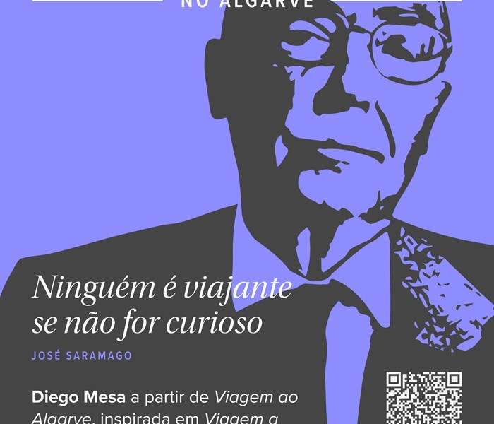DRCAlg apresenta “Rota Literária Saramago no Algarve”  “Ninguém é viajante se não for curioso” José Saramago